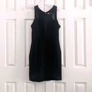 HELMUT LANG Bondage Jersey Mesh Dress